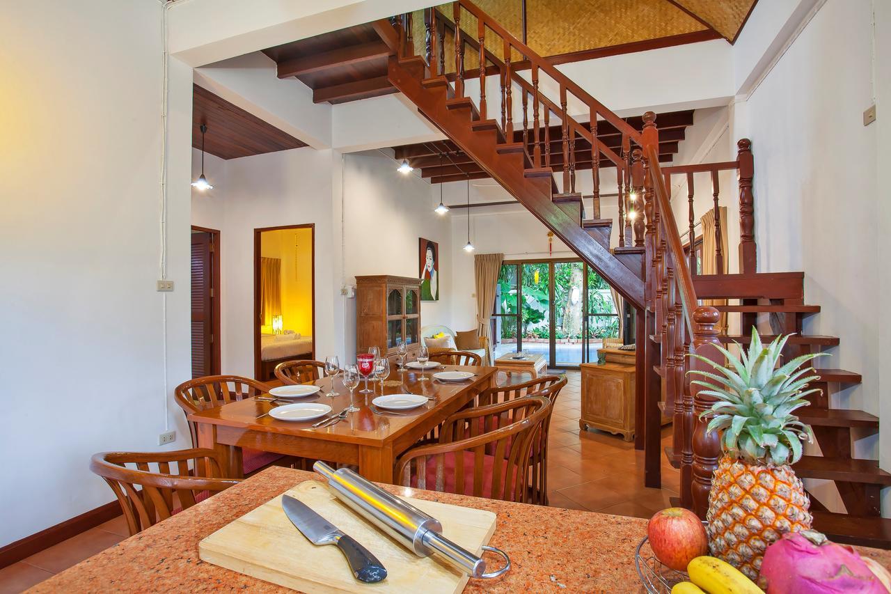 Traditional Thai Villa Nikkie In Tropical Nature, 4Br & Pool, Near Rawai Beach Nai Harn Kültér fotó