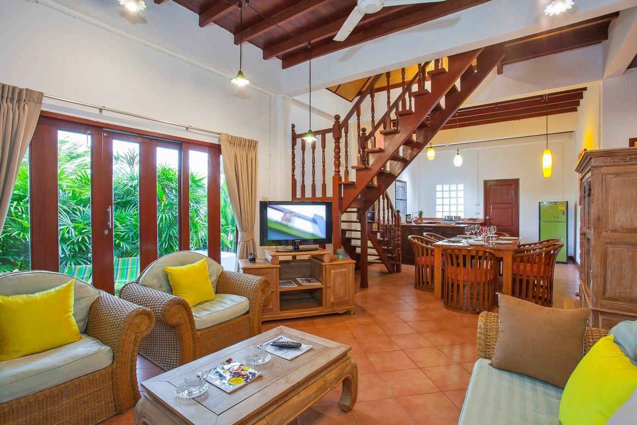 Traditional Thai Villa Nikkie In Tropical Nature, 4Br & Pool, Near Rawai Beach Nai Harn Kültér fotó