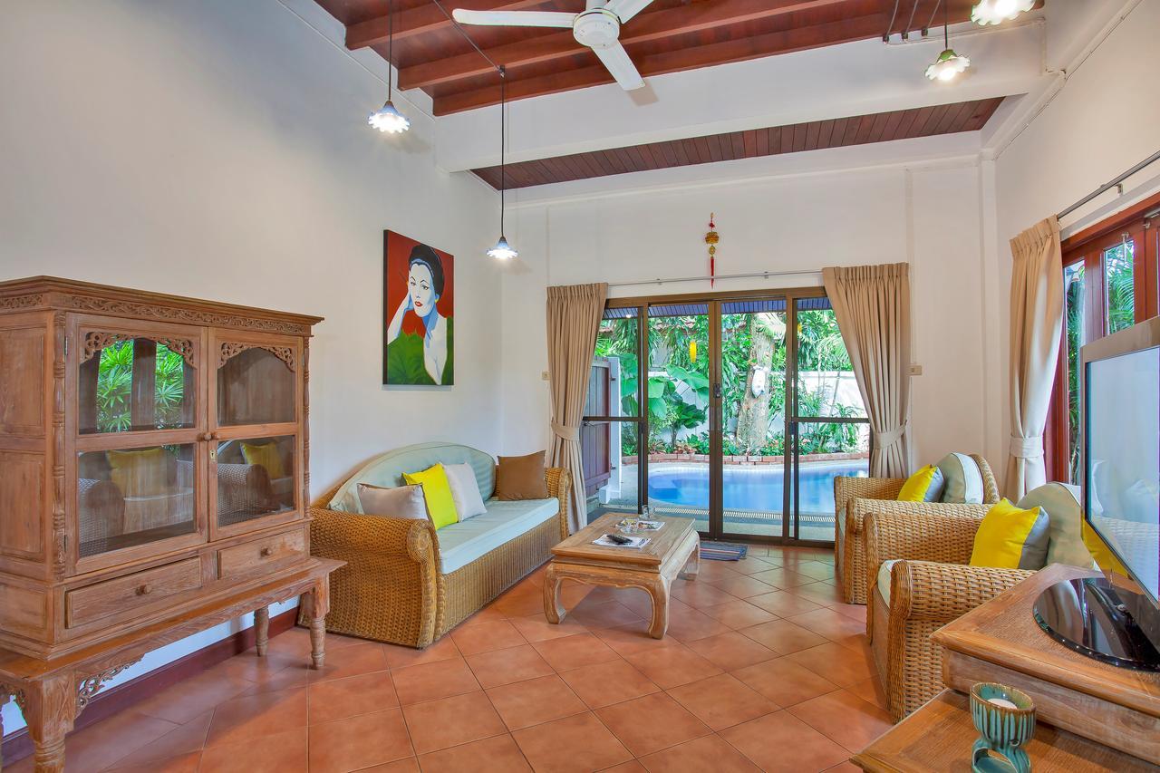 Traditional Thai Villa Nikkie In Tropical Nature, 4Br & Pool, Near Rawai Beach Nai Harn Kültér fotó
